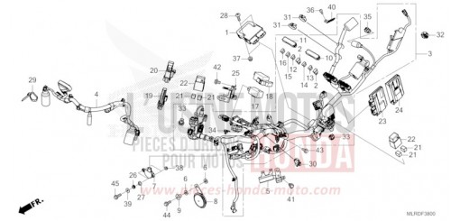 FAISCEAU DES FILS CB500XAR de 2024